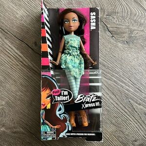 Retro BRATZ Xpress it! Sasha Psst! I’m taller! MGA 2013 NEW IN BOX! Doll